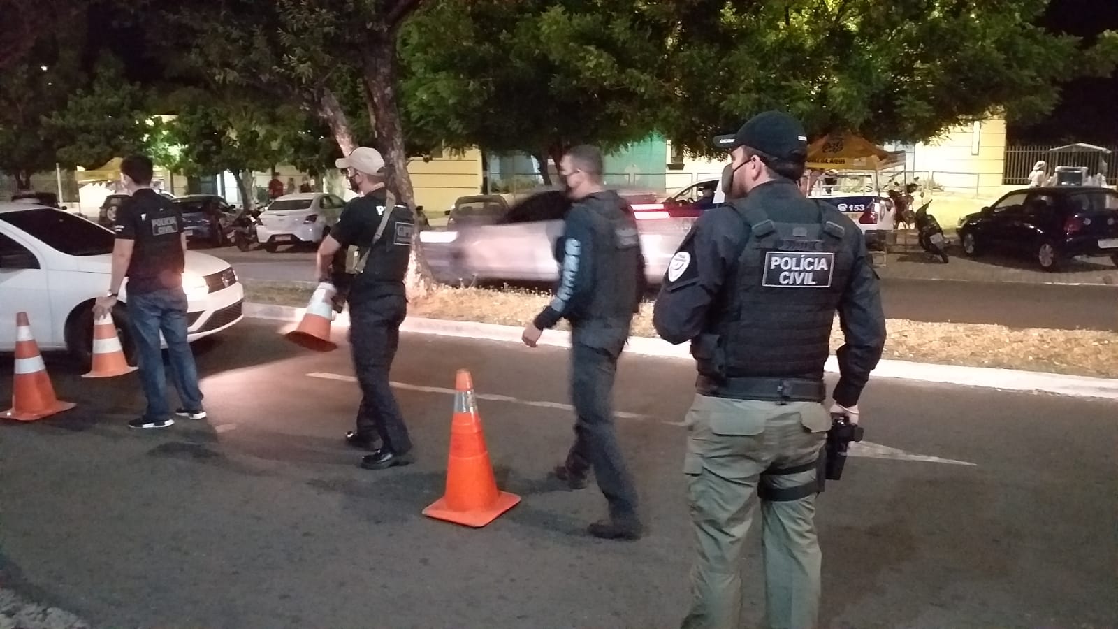 Operação da Policia Civil em Teresina
